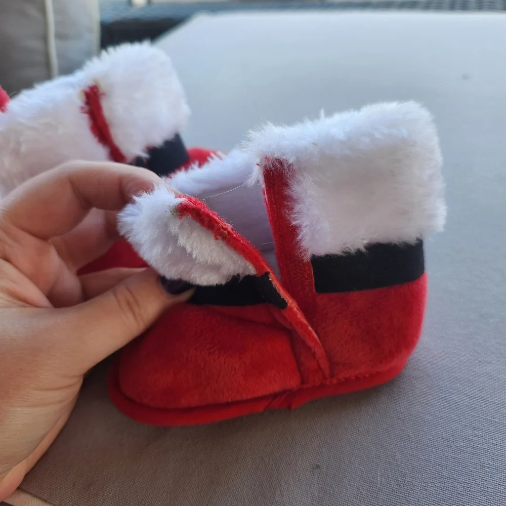 Koala kids Santa boot slippers